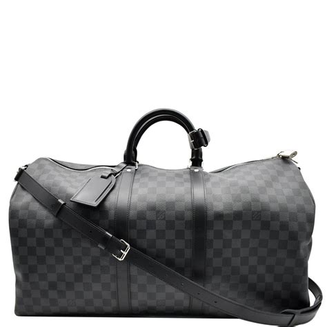 louis vuitton keepall 50 damier graphite|louis vuitton sac keepall 55.